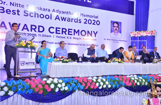 Nitte Shankara Adyanthaya Memorial Best School Award